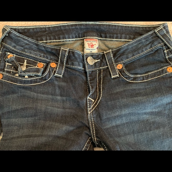 True Religion | dark wash |boot cut white stitching size 29” like new! - Picture 5 of 5